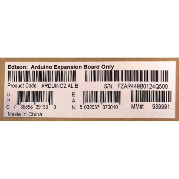 Intel ARDUINO2.AL.B Edison Board for Arduino* 70-pin Hirose .4mm New Retail Box