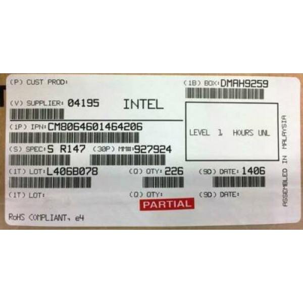 Intel CM8064601464206 SR147 Core i7-4770K Processor 8M Cache, up to 3.90 GHz New Bulk Packaging
