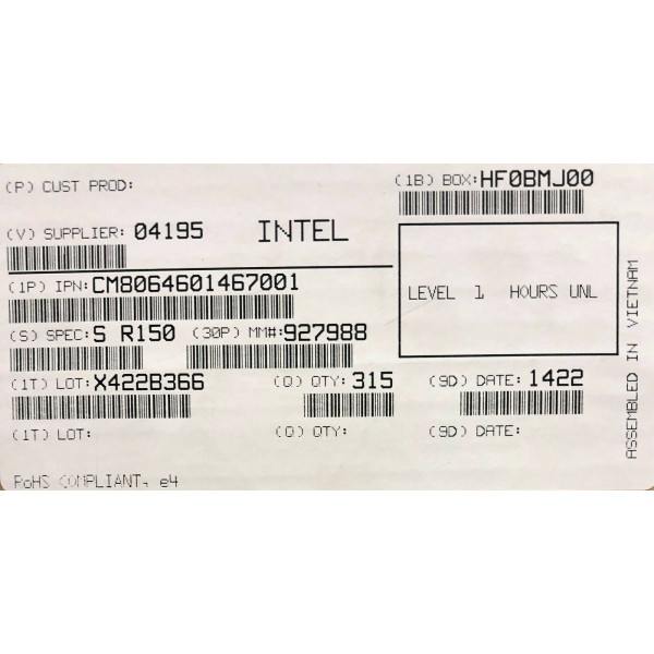 Intel CM8064601467001 SR150 Xeon Processor E3-1280 v3 8M Cache New Bulk Packaging