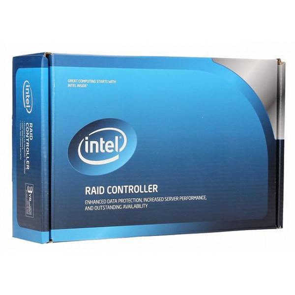 Intel RS2MB044 SAS/SATA 6G Low-Profile MD2 PCIe RAID Controller New Retail Box