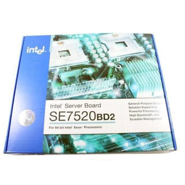 Intel SE7520BD2SATAD2 Dual 603/604 SSI EEB 3.5 DDR 800 MHz New Retail Box