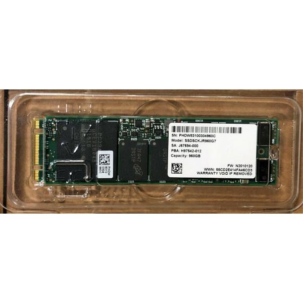 Intel SSDSCKJR960G7XA SSD E 7000s Series 960GB, M.2 80mm SATA 6Gb/s, 3D1 MLC New Bulk Packaging